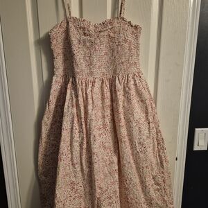 Charming Cotton Summer Sun Dress